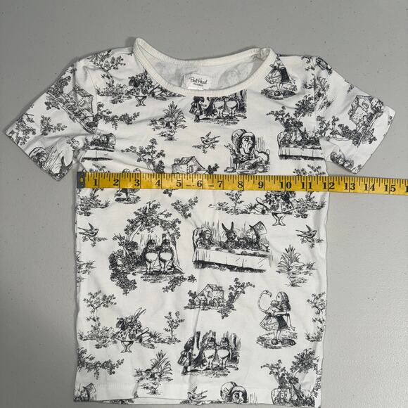 Bedhead Girls 8 Pajama Set Sleepwear Organic Cotton  Adventure in Wonderland - Picture 3 of 10